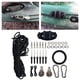 thumbnail image 2 of Kayak Anchor Trolley Kit 30ft Cuerda Pad Eyes Deck Rigging Set Poleas Marine, 2 of 9