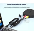 thumbnail image 2 of Adaptador USB 2.0 VHS a Digital, Tarjeta de Captura de Video RCA AV 1080P para Reproductor VHS VCR DVD (Negro), 2 of 7