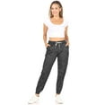 thumbnail image 4 of Moa Collection Women's Casual High Waist Drawstring Women Jogger Pants, Female, 4 of 5