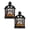 A03 A 5.7"X3.9"X1.9" 2Pcs, variant on 2Pack Halloween Led Lantern Set - Hanging Lights With Skeleton/Bat/Castle Projection For Indoor Outdoor Decor