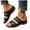 Black, variant on Breathable Slide Sandals for Women Comfortable Non Slip Wedge Sandal Wide Toe Box Lightweight Beach Walking Shoes Brown Size 6