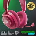 thumbnail image 2 of SteelSeries Arctis Nova 7X Auriculares Inalámbricos para Gaming, 50+ Horas, Magenta, 2 of 9