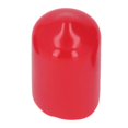 thumbnail image 3 of Lot de 100 embouts de protection ronds en PVC, flexibles et ignifuges, pour filetage de vis, rouge, 12 mm, 3 of 4
