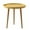 Yellow, variant on EDHITNR Clearance Small Round Table Coffee Table Sofa Side Table Balcony Bedroom Rental Room Living Room Circular Small Coffee Table Black and Friday Deals 90% off