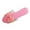 Pink, variant on Girls Jelly Sandals Kids Heels Slip on High Heels Lightweight Plastic for Children's Pretend Play Games