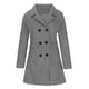 thumbnail image 4 of Abrigo y chaquetas informales de manga larga sin capucha para mujer, abrigo informal de invierno con cuello vuelto y bolsillos, liso, degradado, sin capucha, regular, de manga larga para mujer, 4 of 6