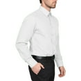 thumbnail image 2 of Berlioni Classic Regular Fit Solid Button Up Long Sleeve Pocket Work Dress Shirt, 2 of 5