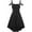 W-Black, variant on XIAOFFENN Princess Dress For Women, Gothic Dress Vintage Plus Size Goth Dresses for Women Punk Dress Strap Style Sleeveless Off Shoulder Mid Length Dress