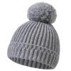 thumbnail image 4 of breaise Girls Winter Hat Warm Toddler Beanie with Pom Pom Winter Hats for Baby and Kids, 4 of 5