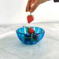 thumbnail image 2 of Guzzini Dolcevita Small Bowls Set-6 Turquoise  Bio-Based Plastic Outdoor Indoor Entertainment for Desserts and Snacks, 2 of 5