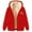 (Type 27)Red, variant on Women's Fleece Lined Zip Up Hoodie Jacket Long Sleeve Cozy Warm Sweatshirt Coat