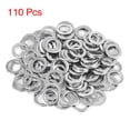 thumbnail image 5 of 110pcs M8 x 13mm x1mm Stainless Steel Car Fastener Sealing Flat Washer Gaskets Silver Tone, 5 of 5