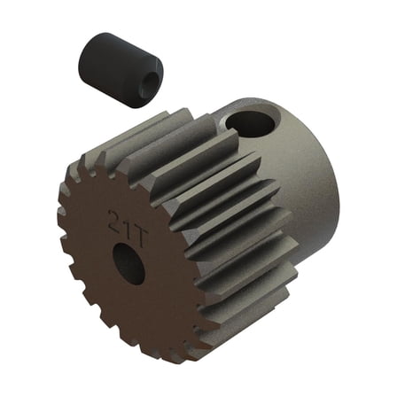 ARRMA Pinion Gear 21T 0.5 MOD CNC 2.3mm Bore ARA311207