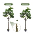 thumbnail image 7 of Huloretions FauxArtificialWith ExquisitePotsSimulated ArtificialPlant Fading, Ultraviolet SafeArtificial forOffice, 7 of 7