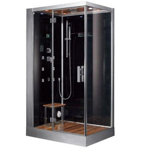 801 Platinum Computerized Steam Shower Room With 6kw Steam Generator 6 Acupuncture Massage Jets 44 Left Walmart Com Walmart Com
