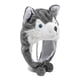 thumbnail image 3 of Bonito gorro de invierno de animales de peluche, disfraz de Halloween, gorro cálido, gorro de Husky para accesorios, Unisex, ropa de Cosplay Baoblaze Gorro de felpa novedoso, 3 of 8