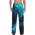 thumbnail image 3 of Goofa Futuristic Jet Ski Adventure Pattern Printed Soft Pajama Pants for Men, Wide Leg Comfy Casual Lounge Yoga Pants-X-Large, 3 of 9