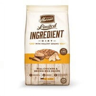 Merrick Limited Ingredient Diet Chicken & Brown Rice Adult Dry Dog Food, 22 lb