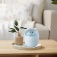 thumbnail image 4 of Desktop Mini Trash Bin | Compact Flip-Top Plastic Desk Garbage Can | Small Storage Wastebasket for Office & Home | ABS Material | 6.5 x 5 x 5 in | Sky Blue Pink White | 195g, 4 of 6