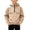 Beige, variant on BLVB Hoodies for Boys Quarter Zip Pullover Teen Fleece Hooded Sweatshirt Fashion Hoodie Kids Fall Winter Clothes(White,14-15 Years)