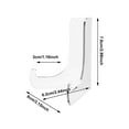 thumbnail image 3 of KER 5 Pack Acrylic Display Stand Plate Stand For Display Clear Easel Stand Display Holder For Card Frame Picture Magazine Book Phone, 3 of 6