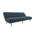 thumbnail image 5 of Novogratz Palm Springs Split Futon, Blue Linen, 5 of 23