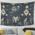 thumbnail image 1 of TEQUAN Occult Gothic Skulls Eyes Pattern Large Tapestry, Aesthetic Tapestries Wall Hanging for Bedroom Living Room College Dorm Decor, 90 x 60 inches, 1 of 7