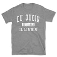 thumbnail image 1 of Du Quoin Illinois Classic Established Men's Cotton T-Shirt, 1 of 1