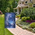 thumbnail image 2 of Yayeee Garden Flag 12"x18" Double Sided Outdoor Yard Lawn Holiday Decorations, Crystal Ball, 2 of 6