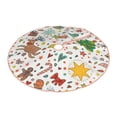 thumbnail image 2 of Kll Winter Christmas Christmas Tree Skirt 48",Party Decorations Farmhouse For Christmas Decorations Holiday Party, 2 of 8