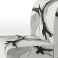 thumbnail image 4 of Designart « Neutral Abstract Expression IV » Formes Abstraites Noires Fauteuil d'Appoint Rembourré - Fauteuil Moderne pour Chambre, 4 of 7