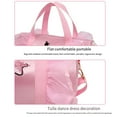 thumbnail image 4 of Sonducket Bolso de baile latino para niñas con bordado y detalle de lentejuelas que añaden glamour al vestido de baile Bolso de hombro de moda Bolsas de mensajero y de hombro hilo corto negro, 4 of 6