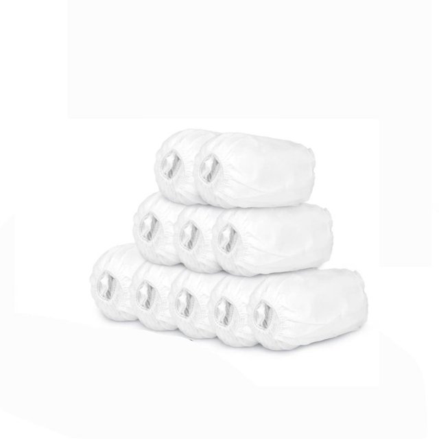 Feltree Shoe Covers Disposable 100 Pack 50 PairsBoot Covers Non-Slip for IndoorDurable Noiseless Shoe Booties Covers for Home Real EstateWorkplaceConstruction