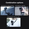 thumbnail image 4 of TELESIN CQM-001 Magnetic Suction Adapter Tripod Adapter Quick Release Base Mount Action Camera Accessories Screws Free with Sports Camera Magnetic Mount Base & 1/4in Magnetic Base Compatible with, 4 of 9