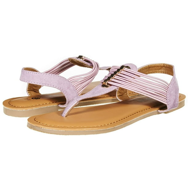 flat sandals with elastic straps