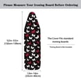 thumbnail image 6 of HELLHERO Butterfly Ironing Board Pad Covers with Easy Install Lightweight for Home Easy Adjustment and Installation for Mom(15" x 54"), 6 of 6