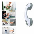 thumbnail image 1 of Barra de apoyo para ducha portátil, barras de apoyo para seguridad en el baño, ventosas fuertes, agarre antideslizante, soporte ideal para personas mayores, discapacitadas y niños, fácil instalación, 1 of 5