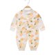 thumbnail image 2 of Gibobby Mamelucos para bebe niño polar con estampado de algodón para bebé, mono, trajes, recién nacido(Naranja, 0-3 Meses), 2 of 3