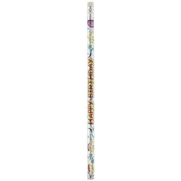 Moon Crayons à Paillettes Joyeux Anniversaire Products - Pack de 12