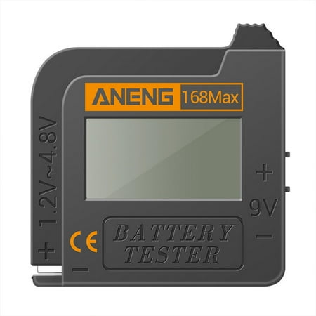 

Small Battery Tester-Universal Battery Checker Portable Batteries Monitor Baterry Reader for AA AAA C D 1.5V 3.7V 9V 1.5V Button Cell Batteries