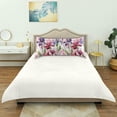 thumbnail image 6 of GZHJMY Watercolor Flowers Satin Pillowcases for Hair and Skin Soft Like Silk Pillowcase, Satin Cooling Pillow Cases with Envelope Closure, Comfortable and Breathable, 20" x 40" Home Decor, 6 of 7