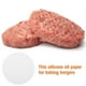 thumbnail image 5 of 1000 hojas de papel pergamino sin blanquear para separar hamburguesas, galletas y otros alimentos, papel para hornear redondo antiadherente, horno freidora, 5 of 6