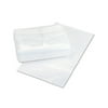 PMC 58011 Clear Disposable Plastic Coin Bag, 6mil, 10 x 18, 100/Pack
