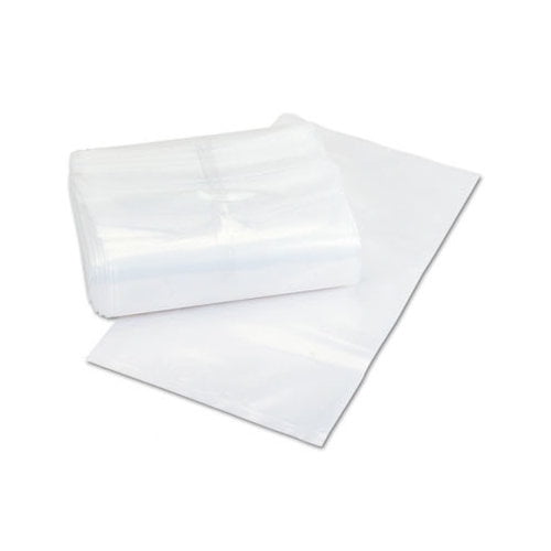 PMC 58011 Clear Disposable Plastic Coin Bag, 6mil, 10 x 18, 100/Pack