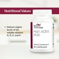 thumbnail image 5 of Bariatric Advantage High ADEK Multi - For Bariatric Surgery Patients - Multivitamin with Vitamins A, D, E, K & Trace Minerals - 100%+ DV of ADEK - 60 Capsules, 5 of 7