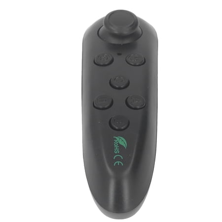 Rupoun Wireless Virtual Reality Remote Controller Gamepad with Bluetooth Connection for Android, PC, and Mobile Devices, 2 to 10m Distance Easy Connection High Sensitivity VR Joystick Black