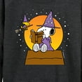 thumbnail image 3 of Peanuts - Sorcerer Snoopy Woodstock - Women's Lightweight French Terry Long Sleeve Shirt, 3 of 6