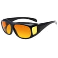 thumbnail image 2 of Lunettes Sombres pour Conduite - Lunettes de Vision Nocturne-Jaune Jaune, 2 of 5
