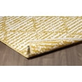 thumbnail image 3 of Erbanica 6' x 9' Indoor Outdoor Ochre Palm Beach Reversible Plastic Rug, 3 of 5