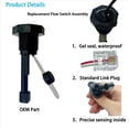 thumbnail image 5 of 2X Kit de Reemplazo del Conjunto del Interruptor de Flujo para Sistemas de Sal / Aquarite, Sensor de Flujo con Celda de Sal, 5 of 5